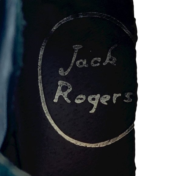 JACK ROGERS‎ Chandler Black Leather Whipstitch Zip Booties - Picture 6 of 12